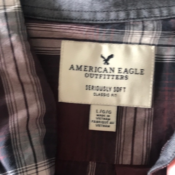 American eagle plaid shirt - Picture 5 of 5